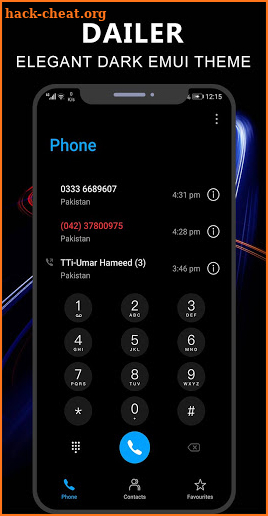 Dark Emui-11 Theme for Huawei screenshot
