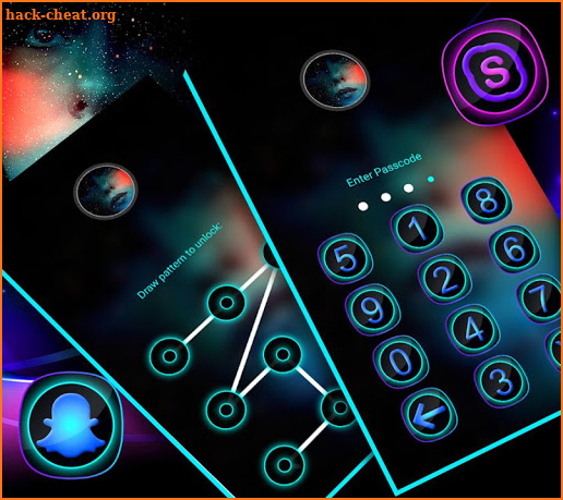 Dark Girly Launcher Theme screenshot