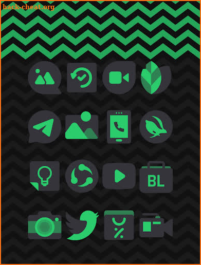 Dark Green - Icon Pack screenshot