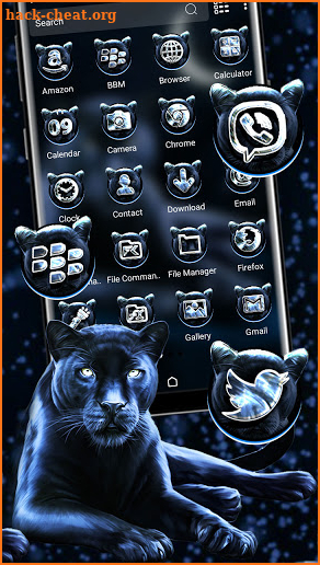 Dark Jaguar Theme Launcher screenshot