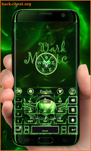 Dark Magic GO Keyboard Theme screenshot