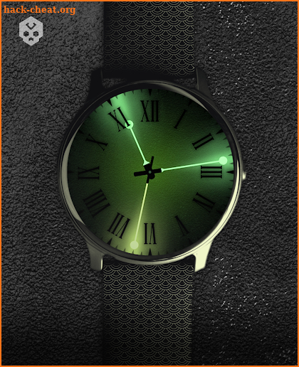 Dark Metal Saber Watch Face screenshot