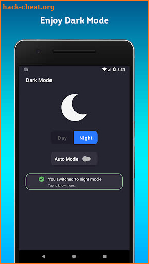 Dark Mode screenshot