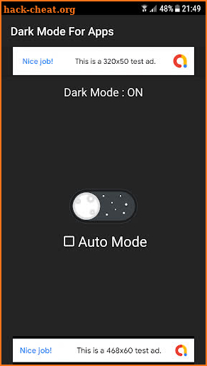 Dark Mode For Apps 🌙 screenshot