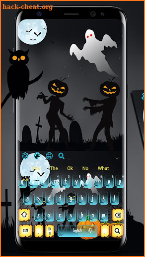Dark Night Halloween Keyboard screenshot