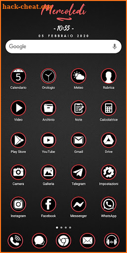 Dark Pixel Professional - Icon Pack screenshot