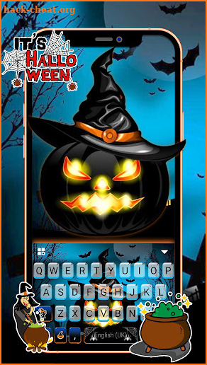Dark Pumpkin Wizard Themes screenshot