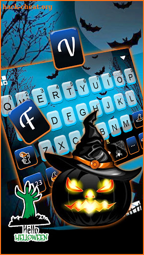 Dark Pumpkin Wizard Themes screenshot