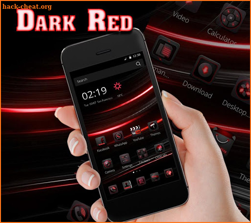 Dark Red HD Backgrounds screenshot