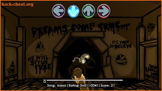 Dark Revival Bendy FNF Mod screenshot