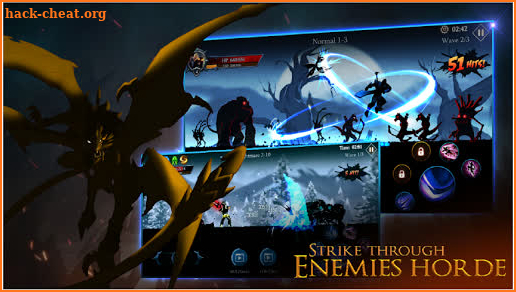 Dark Shadow Fighting - Legend Warrior Fight screenshot