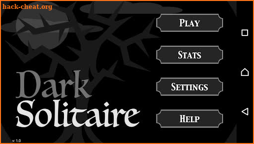 Dark Solitaire screenshot