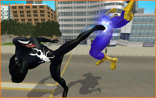 Dark Spider Venom City Battle screenshot