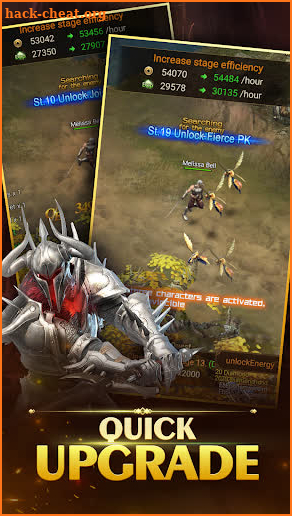 Dark throne-Idle RPG games screenshot