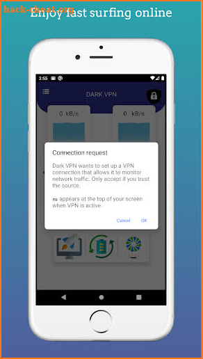 Dark VPN screenshot