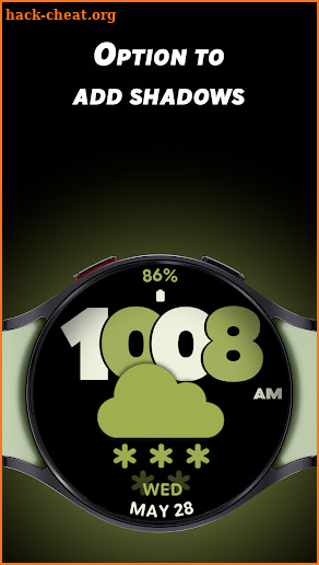 Dark Weather - Watch face screenshot