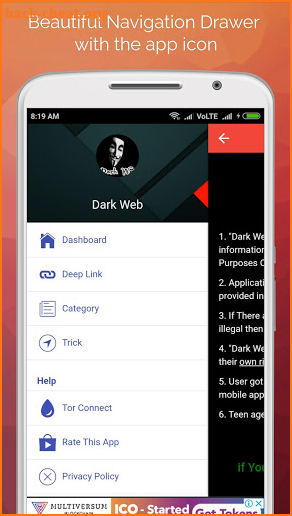 Dark Web screenshot