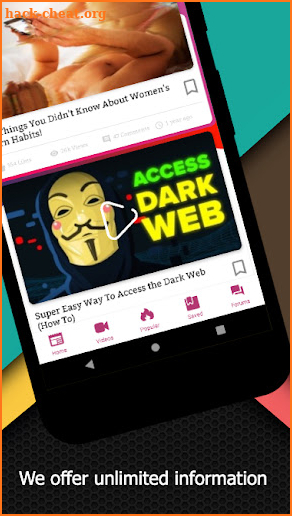 Dark web and tor browser : Power of Darknet screenshot