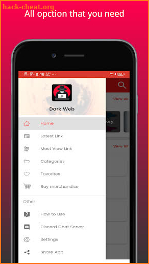 Dark Web Official - Deep Web : Unlimited Access screenshot
