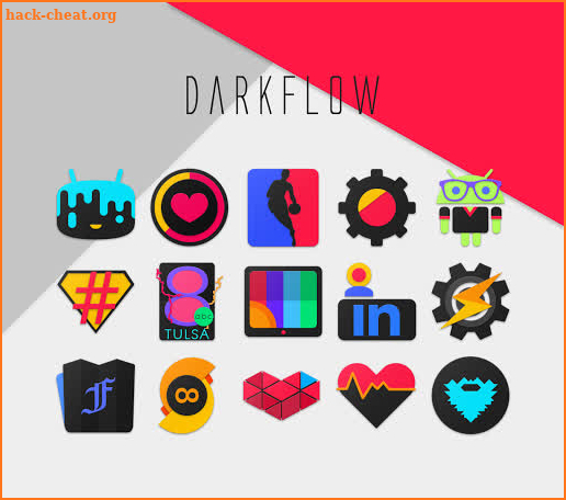 DarkFlow - Icon Pack screenshot