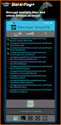 DarkFog+ |Easy File Encryption screenshot