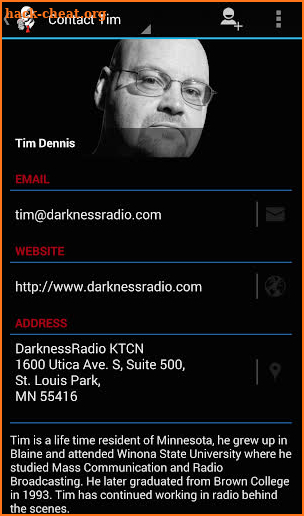 Darkness Radio screenshot