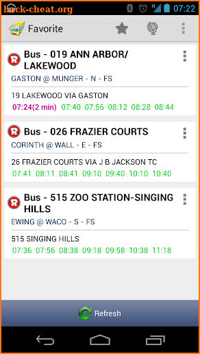 DART Dallas Area Rapid Transit screenshot