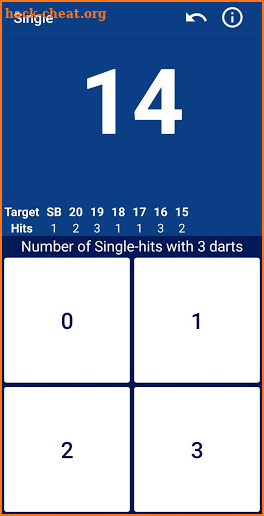 Dart Pro Training Sheet screenshot