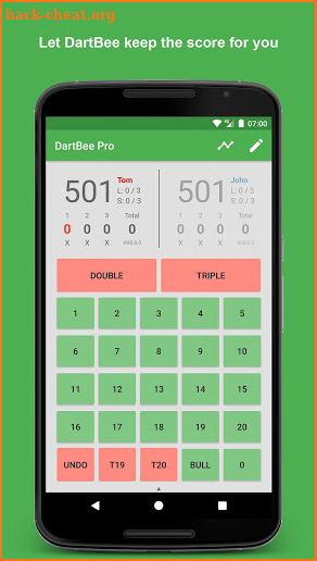 DartBee - Darts Scoreboard PRO screenshot