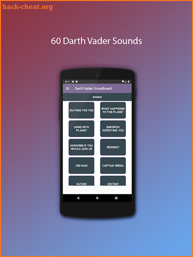 Darth Vader Soundboard screenshot