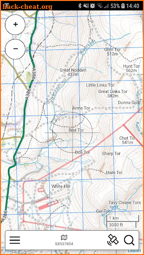 Dartmoor Outdoor Map Pro screenshot
