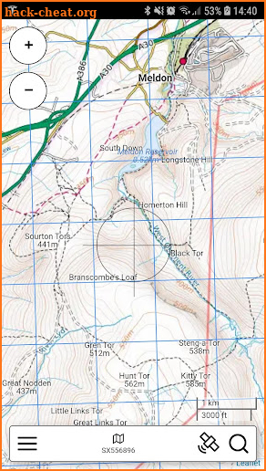 Dartmoor Outdoor Map Pro screenshot