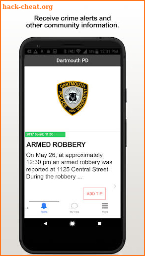 Dartmouth PD screenshot