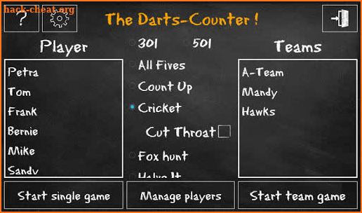 Darts-Counter screenshot