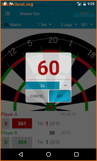 Darts Scorecard screenshot
