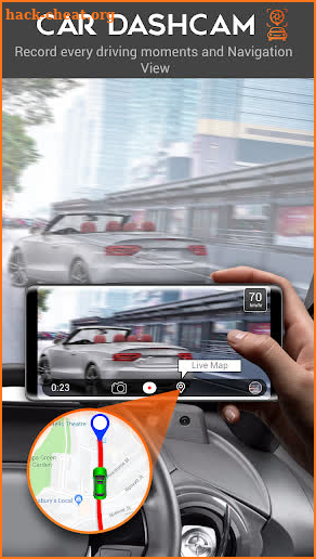 Dash camera-Live roadside recorder&GPS Speedometer screenshot
