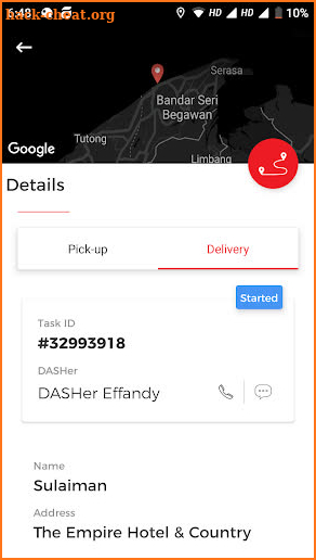 DASH Delivery Services screenshot