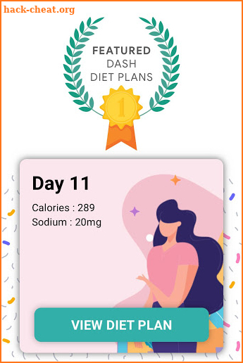 DASH Diet App: Recipes, Meal plans screenshot