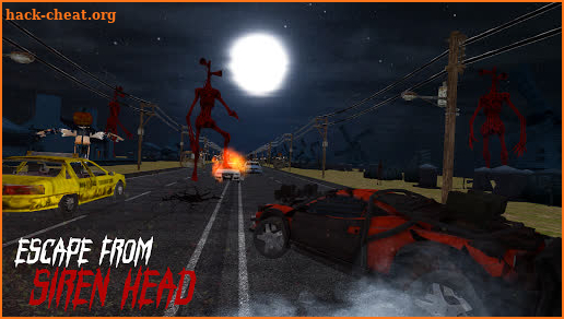 Dash Racer-Siren Head City Escape screenshot