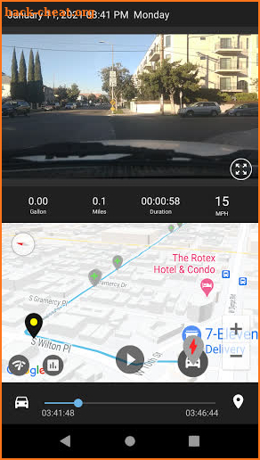 Dashboard Cam screenshot