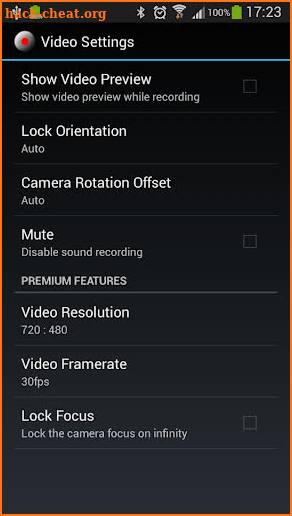 DashCam (Dashboard Camera) screenshot
