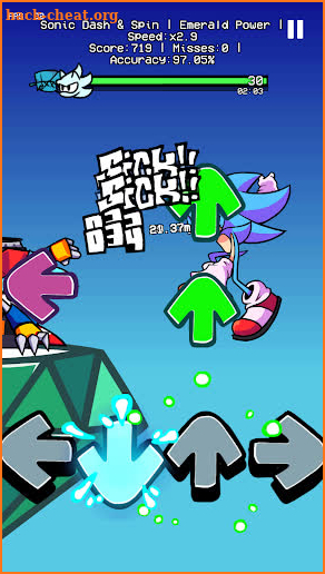 Dashin Spin Rhythm Battle screenshot