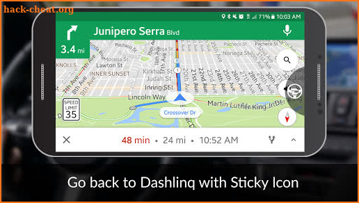 Dashlinq - Car Dashboard Launcher screenshot