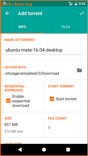 DAST Download & Stream Torrent screenshot