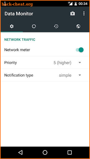 Data Monitor: Simple Net-Meter screenshot