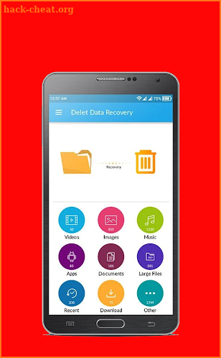 data recovery Deleted All Files, Photos & Contacts screenshot