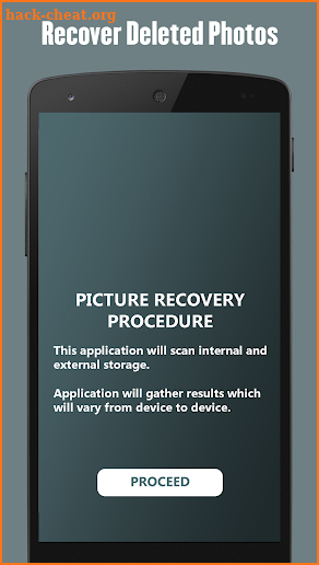Data Recovery : Restore Pictures Videos Contacts screenshot