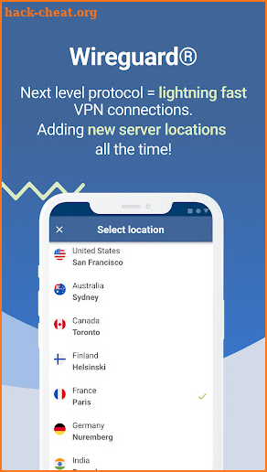 Datacappy VPN screenshot