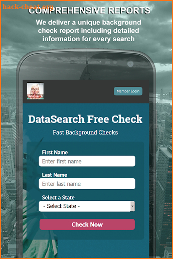 DataSearch ☑ Background Check & People Search App screenshot