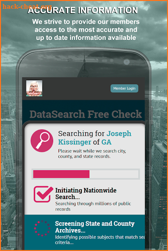 DataSearch ☑ Background Check & People Search App screenshot
